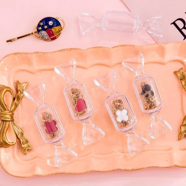 10 PCS Candy Shaped Jewelry Box