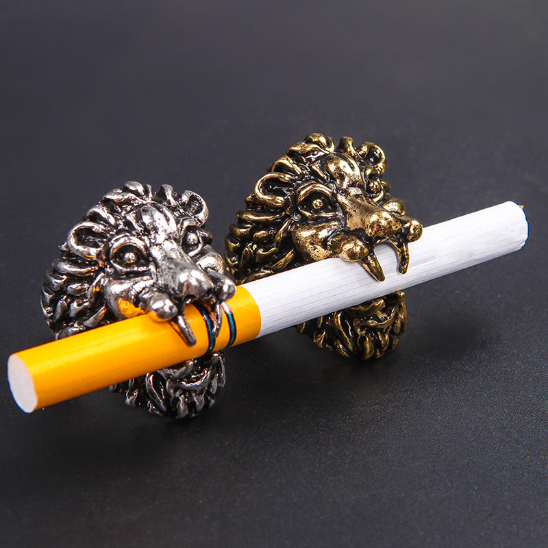 New Cigarette Holder Rack Stand Finger Ring Gadgets for Men Smoking Pipe Smoking Accessories