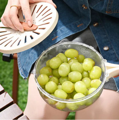 2 in 1 Kitchen Drainable Basket