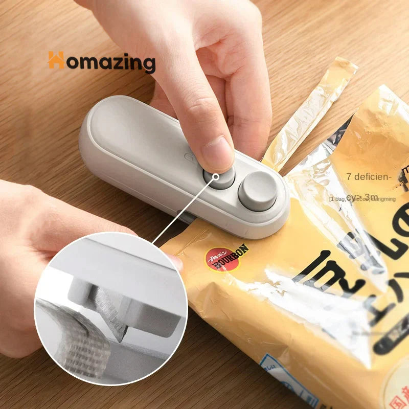 2 In 1 Bag Sealer Rechargeable Heavy Duty {CUTTER +SEALER)