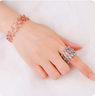 2-in-1 Retractable Ring Bracelet