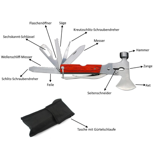 10-in-1 Multifunctional Hardware Tool