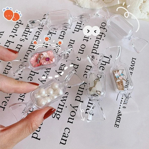 10 PCS Candy Shaped Jewelry Box