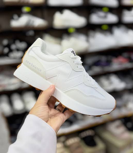 New Balance 327 White Grey